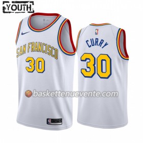 Maillot Basket Golden State Warriors Stephen Curry 30 2019-20 Nike Classic Edition Swingman - Enfant